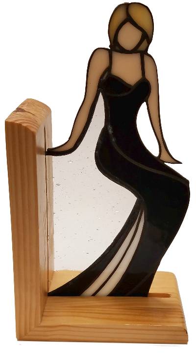Wood Bookends