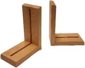 Wood Bookends