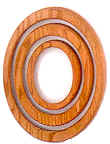 Oak Oval Frame