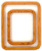 Oak Square Frame