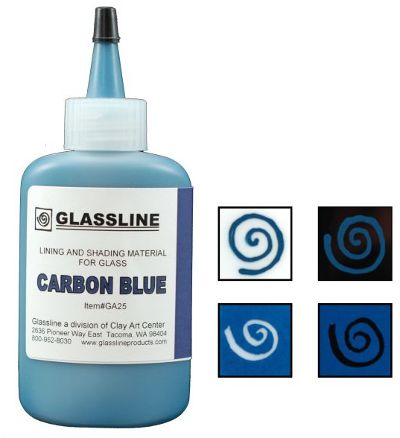 Glassline Carbon Blue Paint