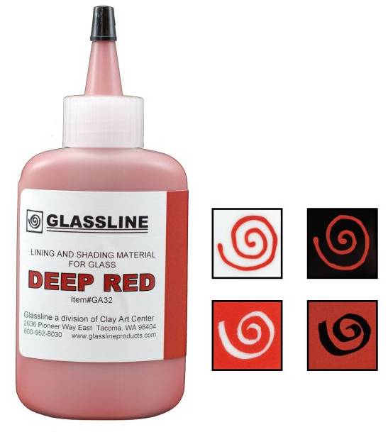 Glassline Deep Red Paint