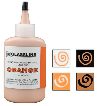 Glassline Orange Paint