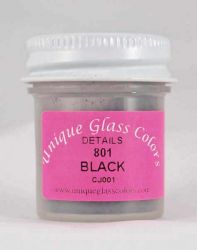 Unique Glass Colors Black Detail