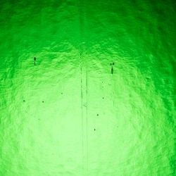 green transparent glass