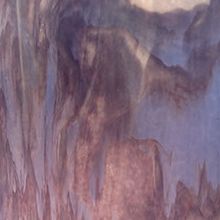 Violet Stipple Art Glass