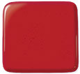ruby red transparent glass