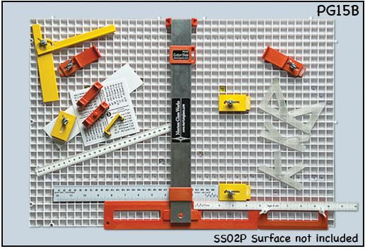 LB17 Morton Layout Block System 17 Add Ons & 16 Extra Pins 